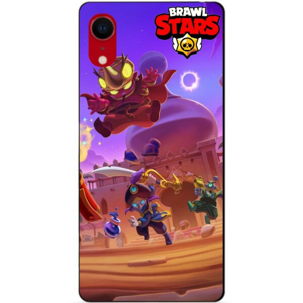 

Силиконовый бампер чехол Candy для Iphone XR с рисунком Бравл Старс Базар Тары Джин