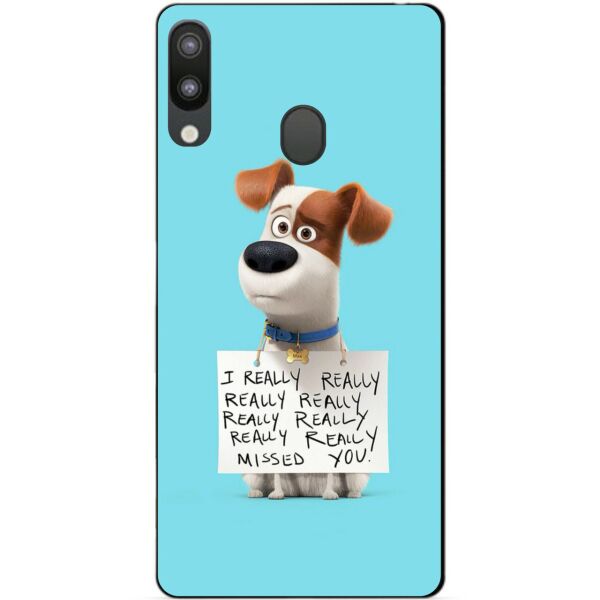 

Бампер силиконовый Candy для Samsung M20 2019 Galaxy M205f с рисунком Песик Макс