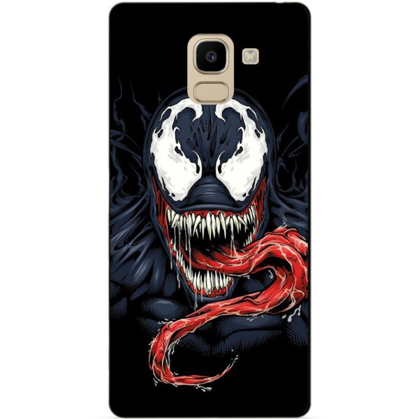 

Силиконовый бампер чехол Candy для Samsung J6 Galaxy J600 с рисунком Веном