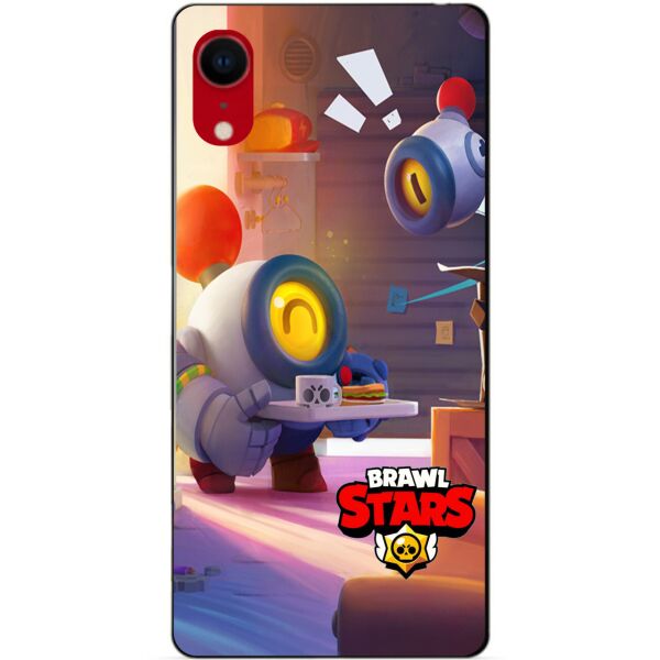 

Силиконовый бампер чехол Candy для Iphone XR с рисунком Бравл Старс Столкновение Нани