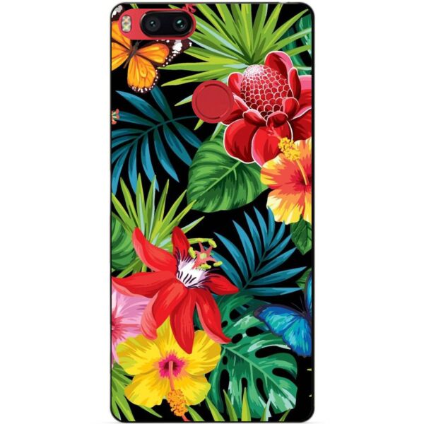 

Бампер силиконовый Candy для Xiaomi Mi A1 Райские цветы