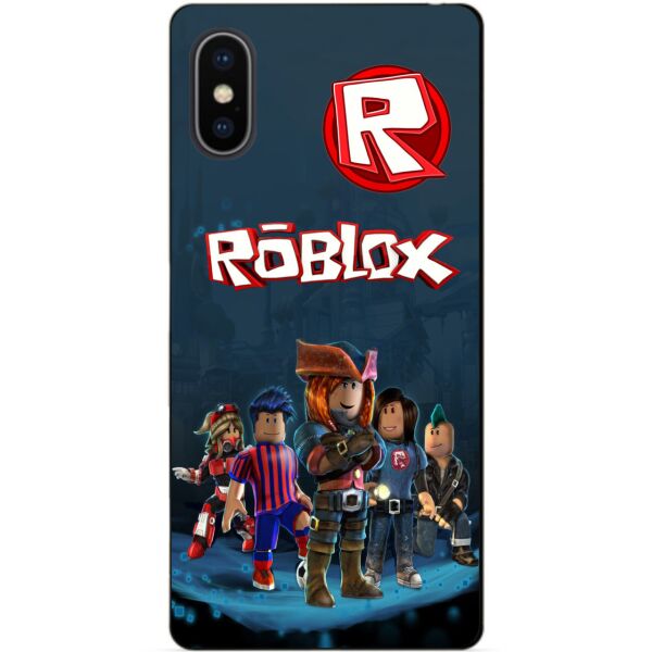 

Силиконовый бампер чехол Candy для Iphone XS Max с рисунком Roblox