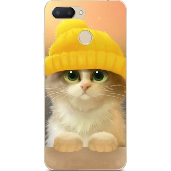 

Бампер силиконовый Candy для Xiaomi Mi A1 с рисунком Котик в шапочке