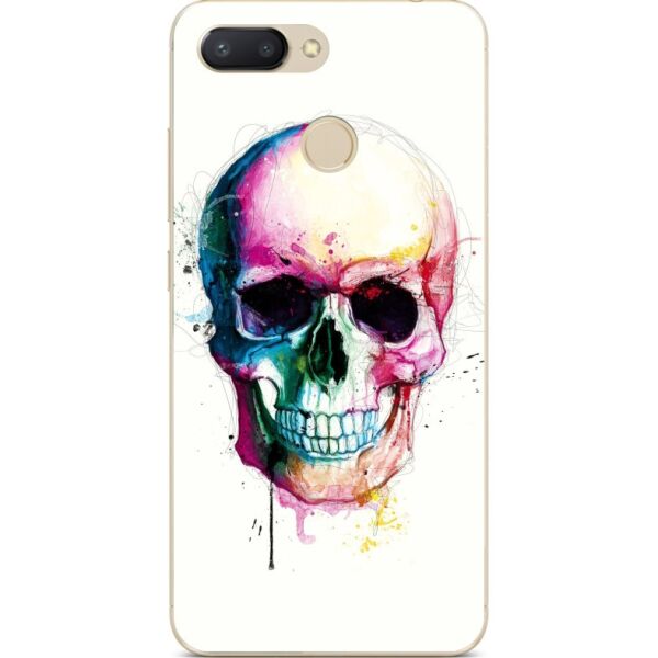 

Бампер силиконовый Candy для Xiaomi Mi A1 с рисунком Цветной череп