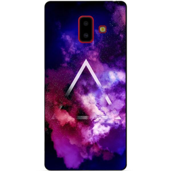 

Силиконовый бампер чехол Candy для Samsung J6 Plus Galaxy J610 с рисунком Космос