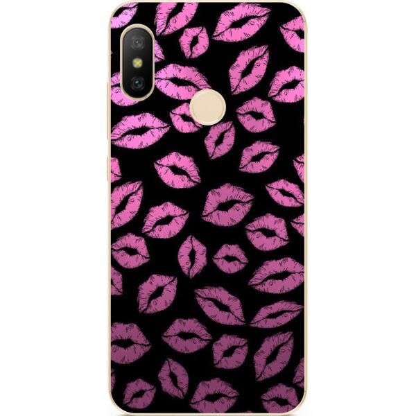 

Силиконовый чехол Candy для Huawei P20 Lite с рисунком Поцелуи