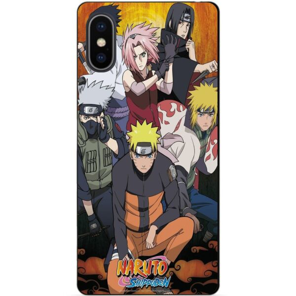 

Силиконовый бампер чехол Candy для Iphone XS с рисунком Naruto Аниме