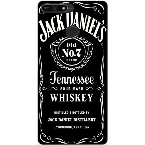 

Бампер силиконовый чехол Candy для Huawei Honor 7a Pro с рисунком Jack Daniels