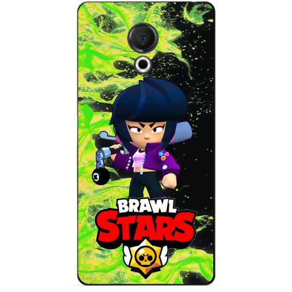 

Силиконовый бампер чехол Candy для Meizu 15 Lite с Героем Brawl Stars Биби