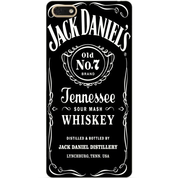 

Бампер силиконовый чехол Candy для Huawei Honor 7a с рисунком Jack Daniels