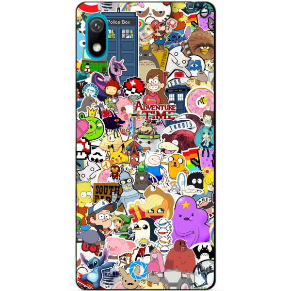 

Силиконовый чехол Candy для Huawei Y6 2019 с рисунком Мультяшки