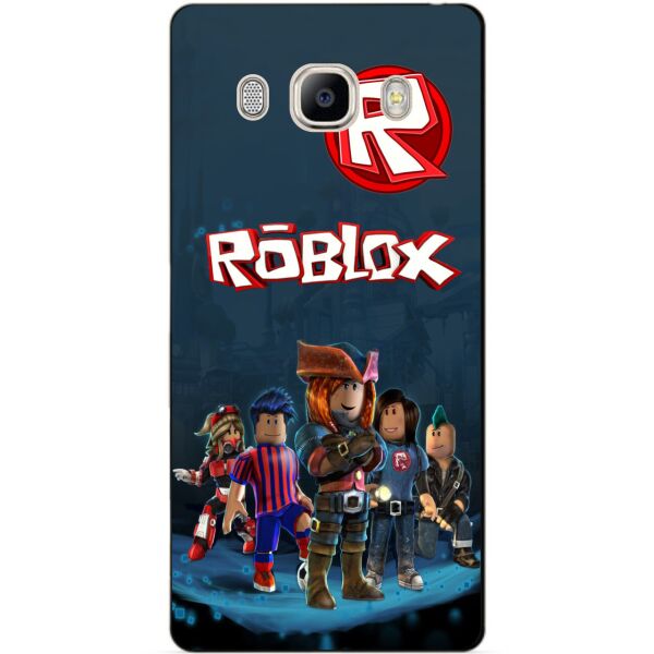 

Силиконовый бампер чехол Candy для Samsung J7 2016 Galaxy J710 рисунком Roblox