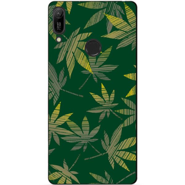 

Силиконовый чехол Candy для Huawei Y6 Pro 2019 с рисунком Канабис