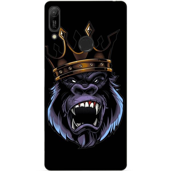 

Силиконовый чехол Candy для Huawei Y6 Pro 2019 с рисунком Обезьяна в короне