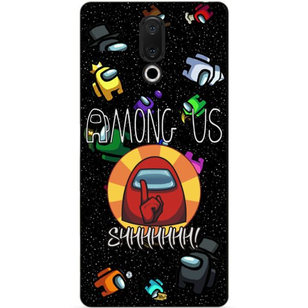 

Силиконовый бампер чехол Candy для Meizu 15 с рисунком Among Us