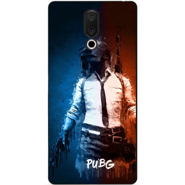 

Силиконовый бампер чехол Candy для Meizu 15 с рисунком PUBG