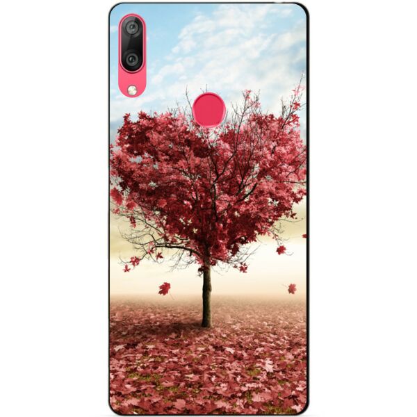

Силиконовый чехол Candy для Huawei Y7 2019 с рисунком Дерево любви