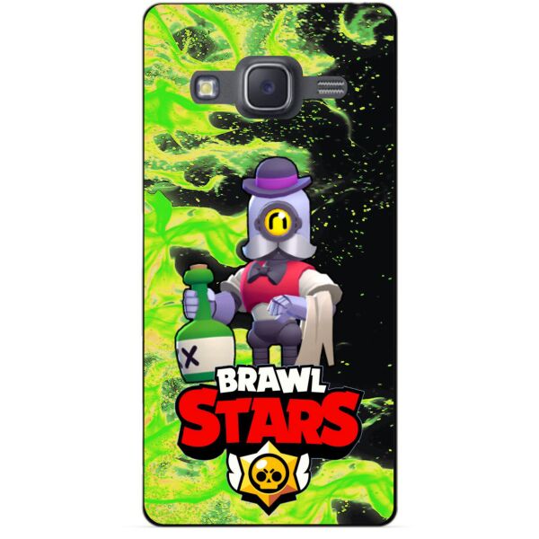 

Силиконовый бампер чехол Candy для Samsung J7 Neo героем Brawl Stars Барли