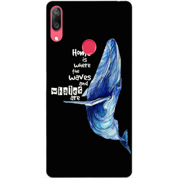 

Силиконовый чехол Candy для Huawei Y7 2019 с рисунком Кит