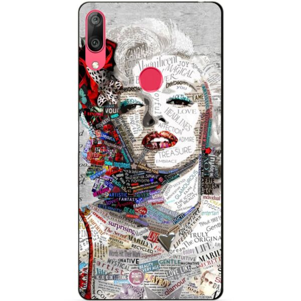 

Силиконовый чехол Candy для Huawei Y7 2019 с рисунком Монро