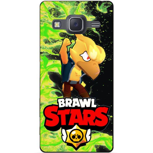

Силиконовый бампер чехол Candy для Samsung J7 Neo героем Brawl Stars Ворон Феникс