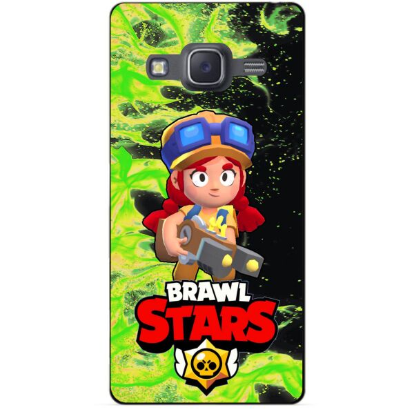 

Силиконовый бампер чехол Candy для Samsung J7 Neo героем Brawl Stars Джесси