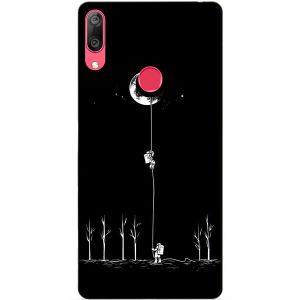 

Силиконовый чехол Candy для Huawei Y7 2019 с рисунком Путь к Луне