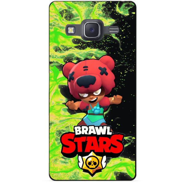 

Силиконовый бампер чехол Candy для Samsung J7 Neo героем Brawl Stars Нита