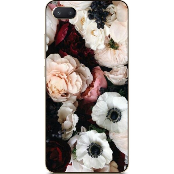 

Силиконовый чехол Candy для Iphone 6 с рисунком Белые маки