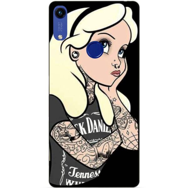 

Бампер силиконовый чехол Candy для Huawei Honor 8a Алиса
