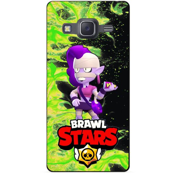 

Силиконовый бампер чехол Candy для Samsung J7 Neo героем Brawl Stars Эмз