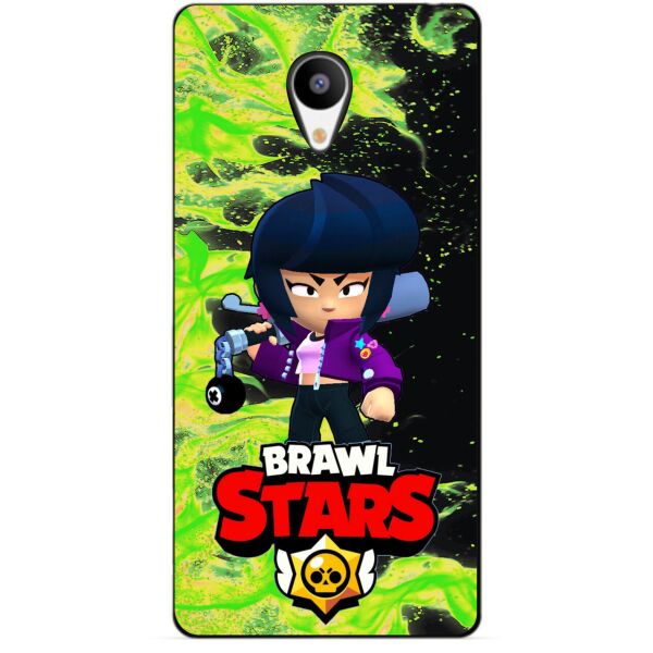 

Силиконовый бампер чехол Candy для Meizu M3s с героем Brawl Stars Биби