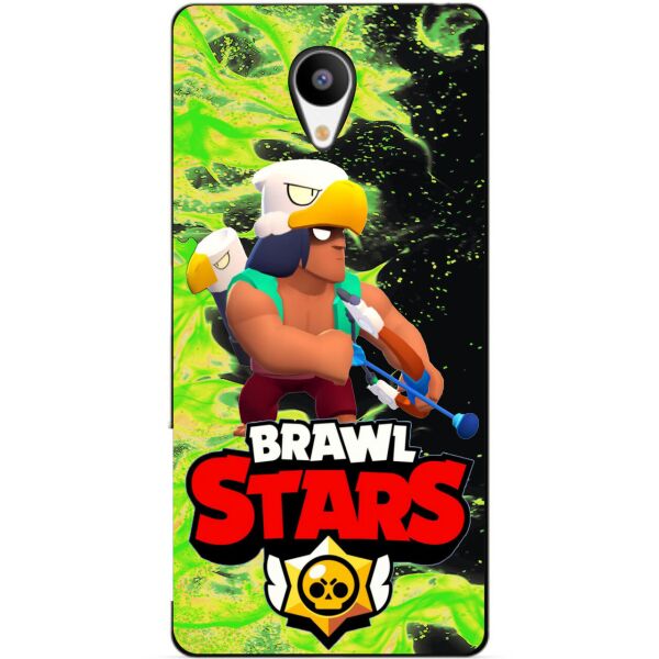 

Силиконовый бампер чехол Candy для Meizu M3s с героем Brawl Stars Бо