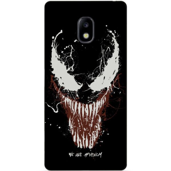 

Силиконовый бампер чехол Candy для Samsung J730 Galaxy J7 2017 года с рисунком Веном