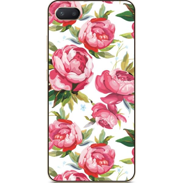 

Силиконовый чехол Candy для Iphone 6 с рисунком Пионы