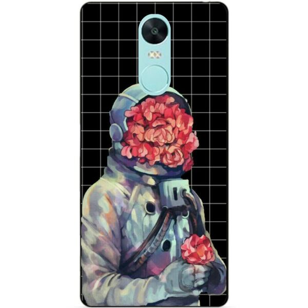 

Силиконовый чехол бампер Candy для Xiaomi Redmi Note 4x с рисунком Букет
