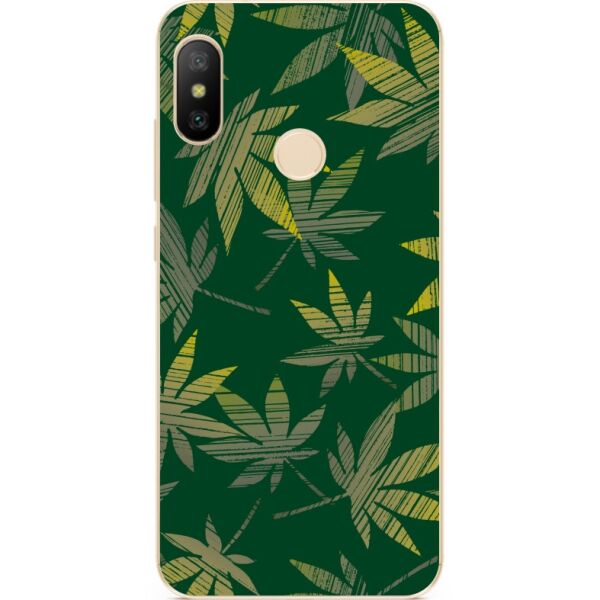 

Бампер силиконовый Candy для Huawei P Smart Plus с рисунком Канабис