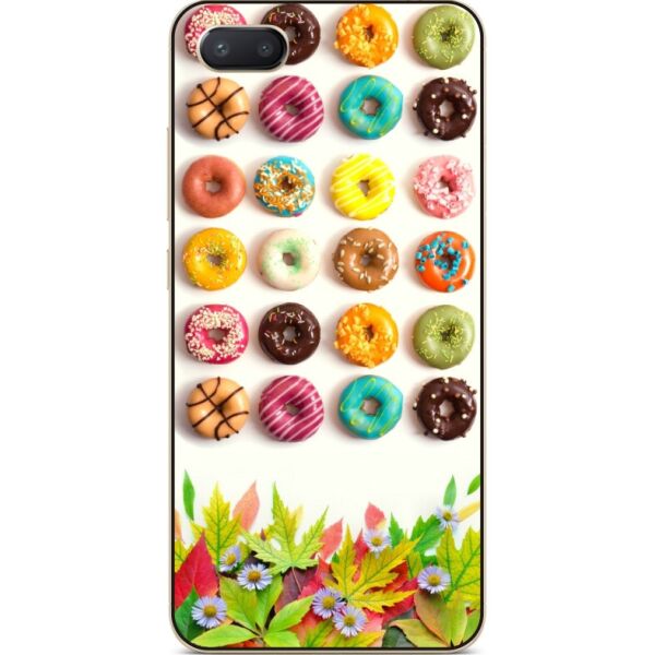 

Силиконовый чехол Candy для iphone 7 Plus с рисунком Донатсы