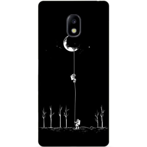 

Силиконовый бампер чехол Candy для Samsung J730 Galaxy J7 2017 года с рисунком Путь к Луне