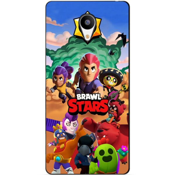 

Силиконовый бампер чехол Candy для Meizu M3s с рисунком Brawl Stars