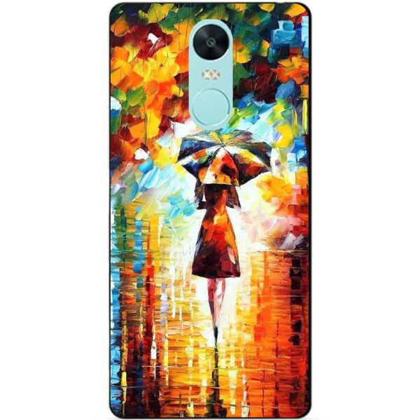 

Силиконовый чехол бампер Candy для Xiaomi Redmi Note 4x с рисунком Прогулка
