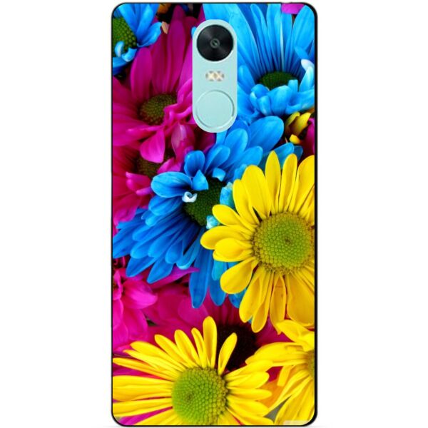 

Силиконовый чехол бампер Candy для Xiaomi Redmi Note 4x с рисунком Хризантемы