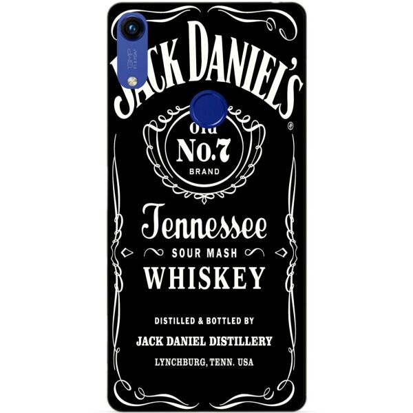 

Бампер силиконовый чехол Candy для Huawei Honor 8a с рисунком Jack Daniels