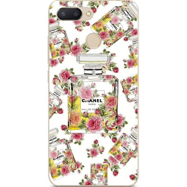 

Бампер силиконовый Candy для Huawei P Smart с рисунком Шанель