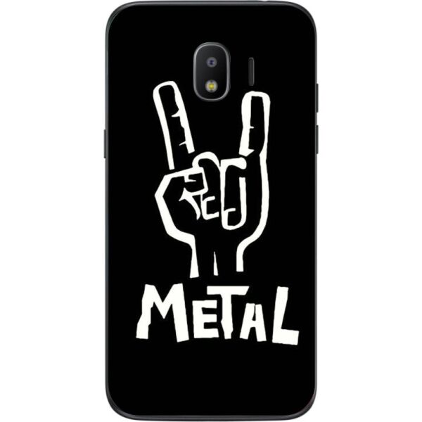 

Бампер силиконовый Candy для Samsung J2 Core Galaxy J260 с рисунком Metal