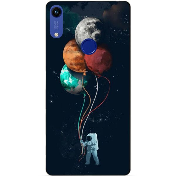 

Бампер силиконовый чехол Candy для Huawei Honor 8a Шарики