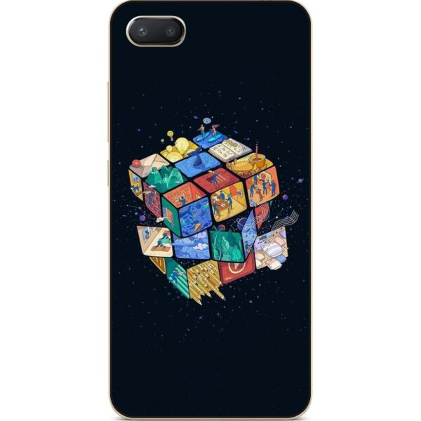 

Силиконовый чехол Candy для Iphone 7 с рисунком Кубик Рубика