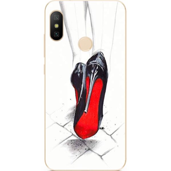 

Бампер силиконовый чехол Candy для Huawei P20 Lite Туфли