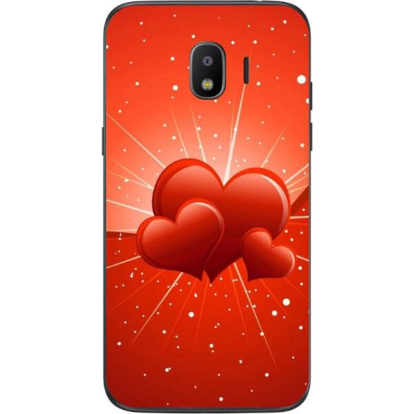 

Бампер силиконовый Candy для Samsung J4 Galaxy J400 с рисунком Сердечки