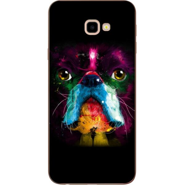 

Бампер силиконовый Candy для Samsung J4 Plus Galaxy J415 с рисунком Бульдог